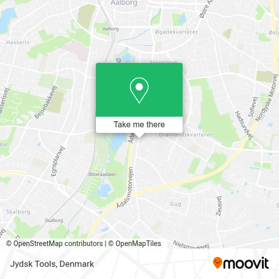 Jydsk Tools map