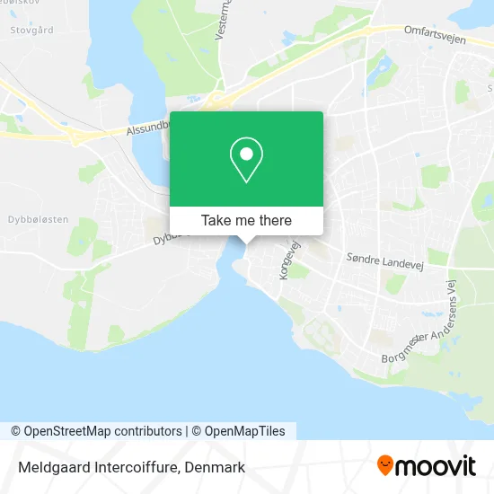Meldgaard Intercoiffure map