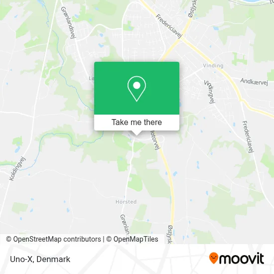 Uno-X map