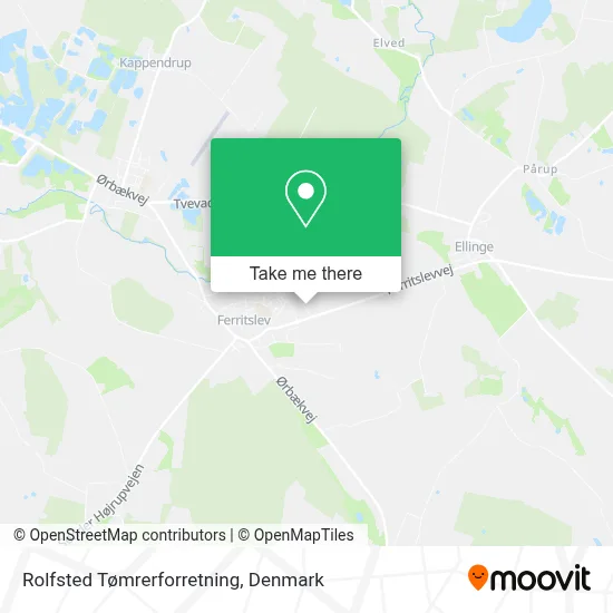 Rolfsted Tømrerforretning map