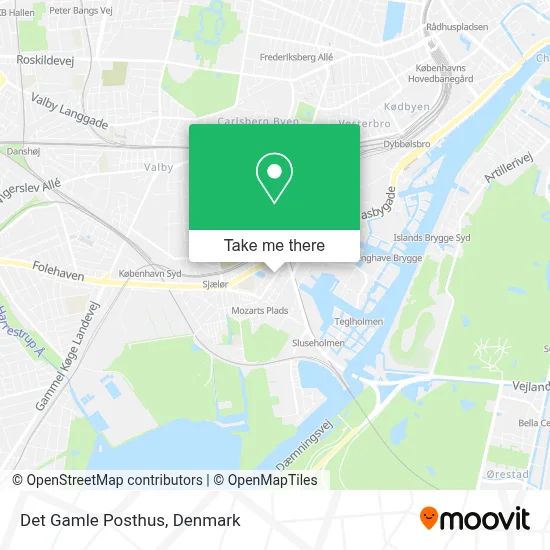 Det Gamle Posthus map