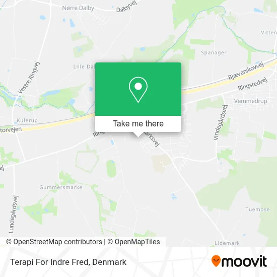 Terapi For Indre Fred map