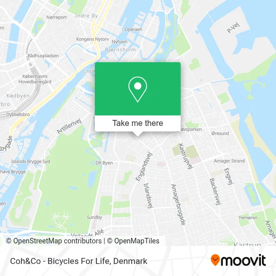 Coh&Co - Bicycles For Life map