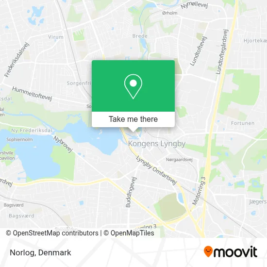 Norlog map