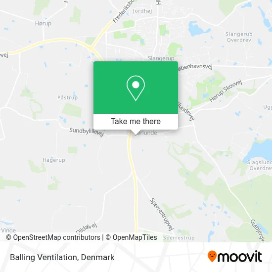 Balling Ventilation map