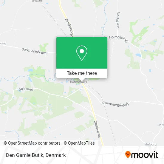 Den Gamle Butik map