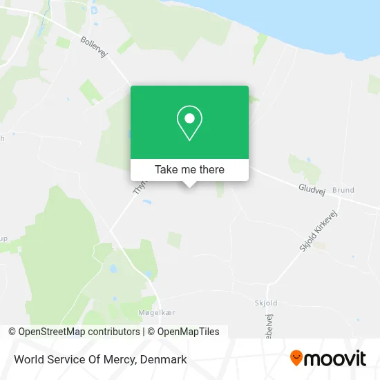 World Service Of Mercy map