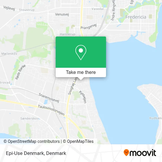 Epi-Use Denmark map