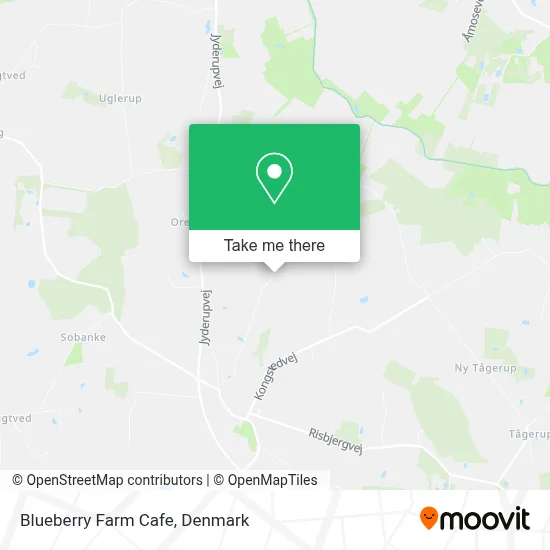Blueberry Farm Cafe map