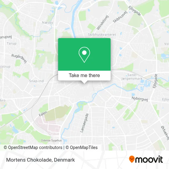 Mortens Chokolade map