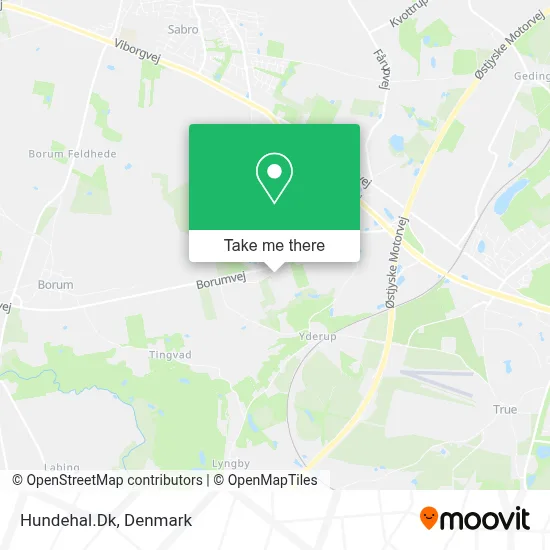 Hundehal.Dk map