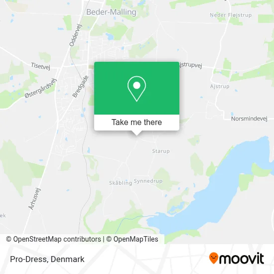 Pro-Dress map