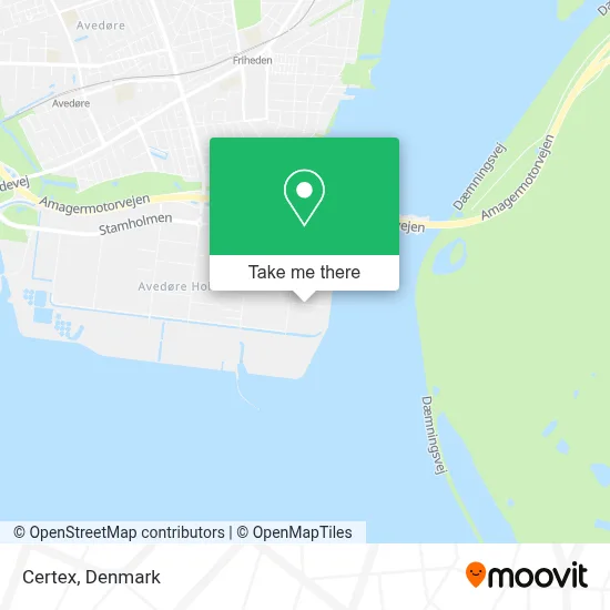 Certex map