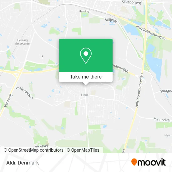 Aldi map