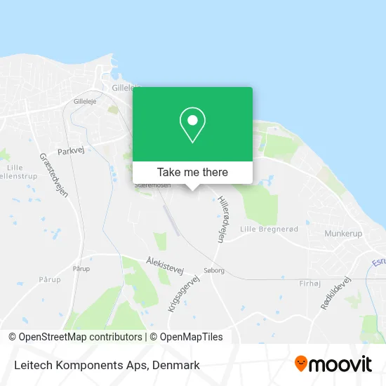 Leitech Komponents Aps map