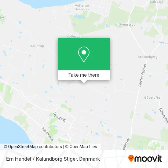 Em Handel / Kalundborg Stiger map