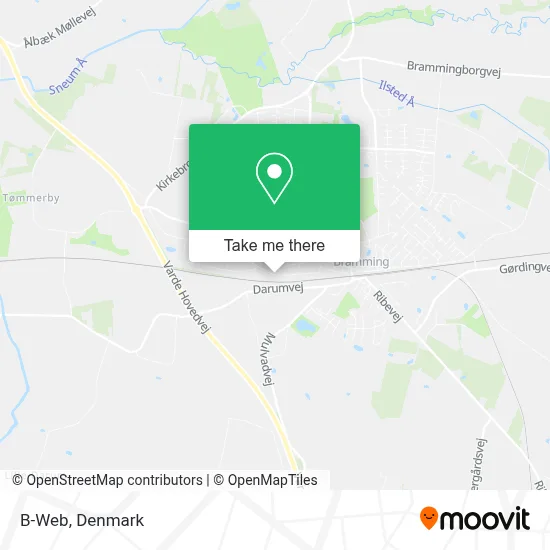 B-Web map