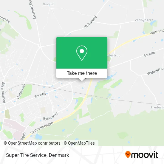 Super Tire Service map
