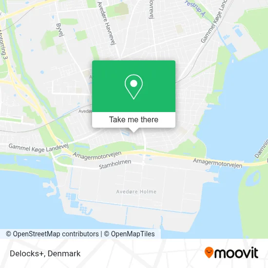 Delocks+ map