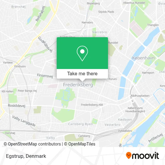 Egstrup map