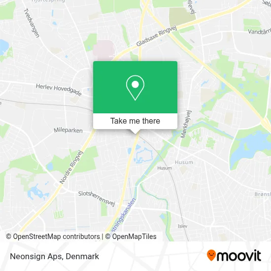 Neonsign Aps map