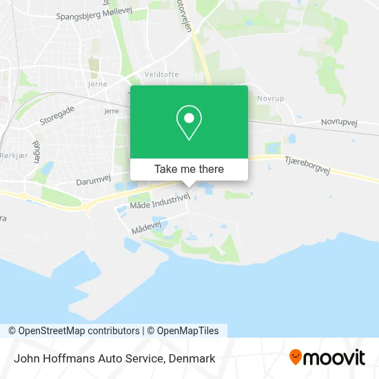 John Hoffmans Auto Service map