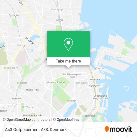 As3 Outplacement A/S map