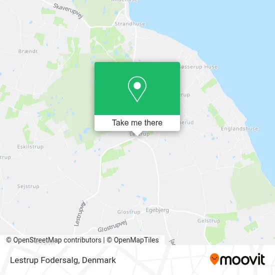 Lestrup Fodersalg map