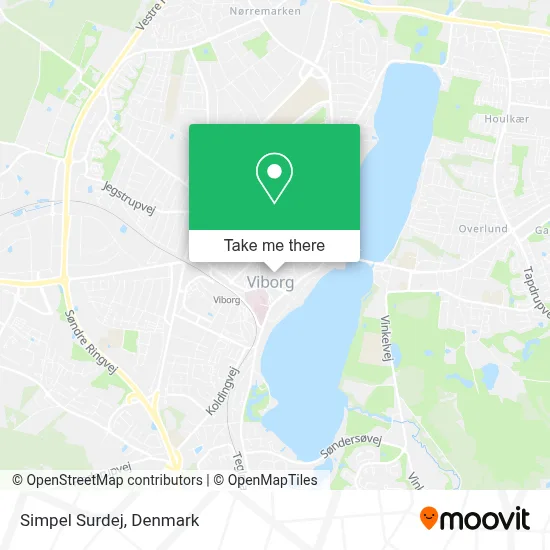Simpel Surdej map