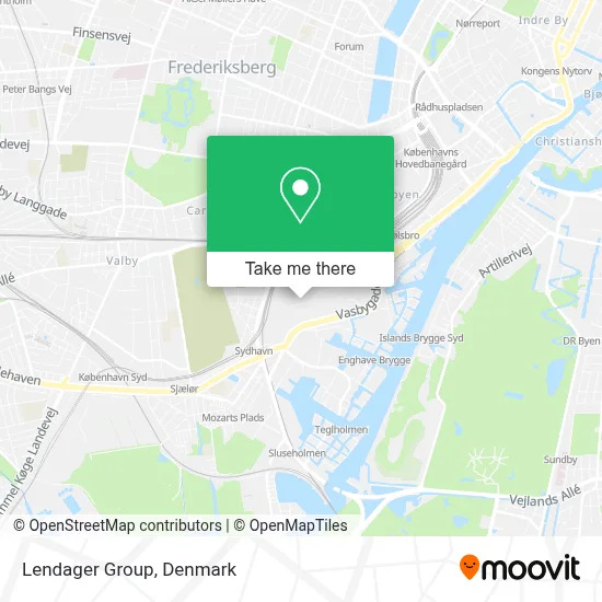 Lendager Group map