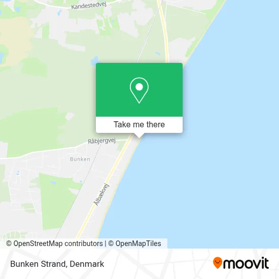 Bunken Strand map