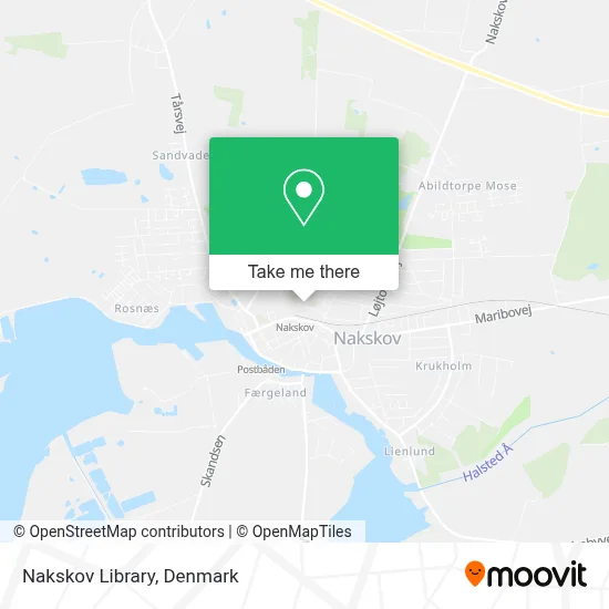 Nakskov Library map