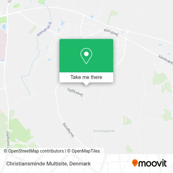 Christiansminde Multisite map