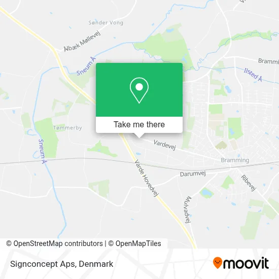 Signconcept Aps map