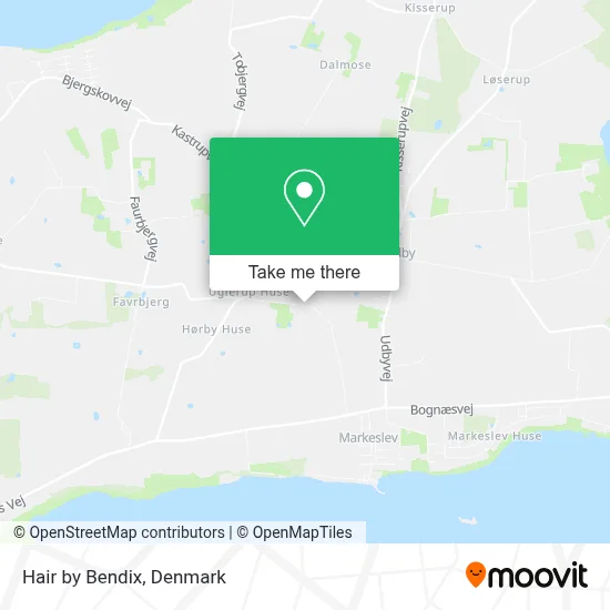 Hair by Bendix map