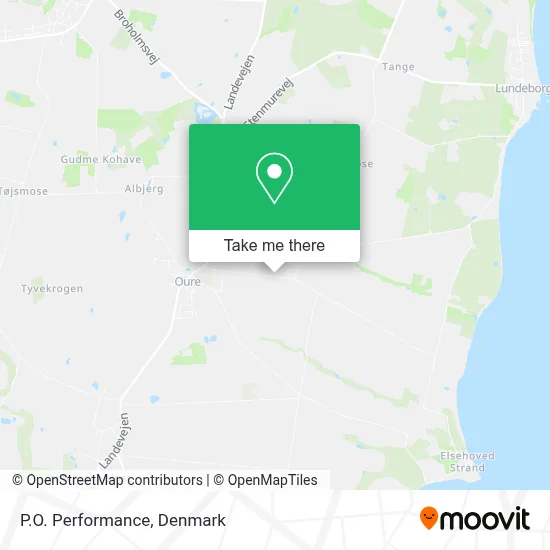 P.O. Performance map