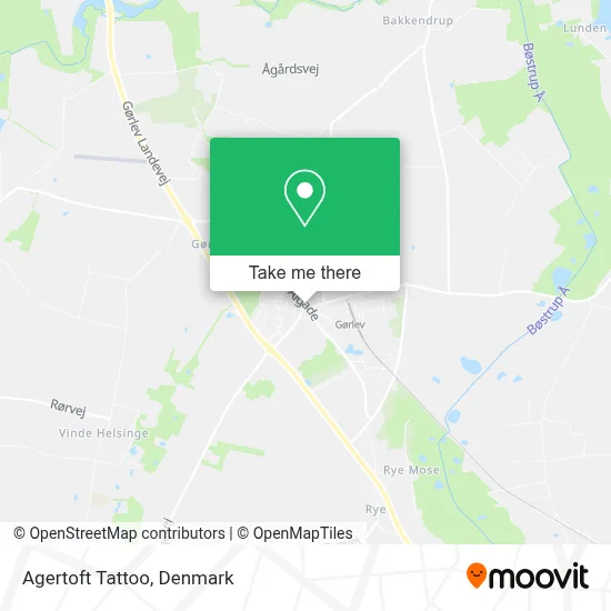 Agertoft Tattoo map