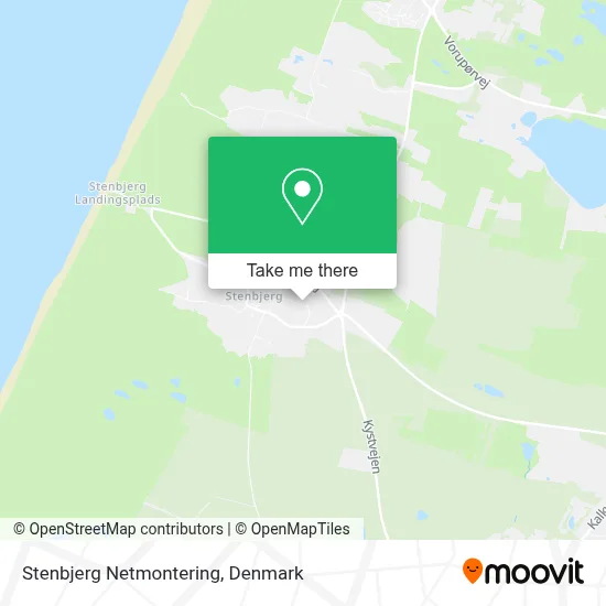 Stenbjerg Netmontering map