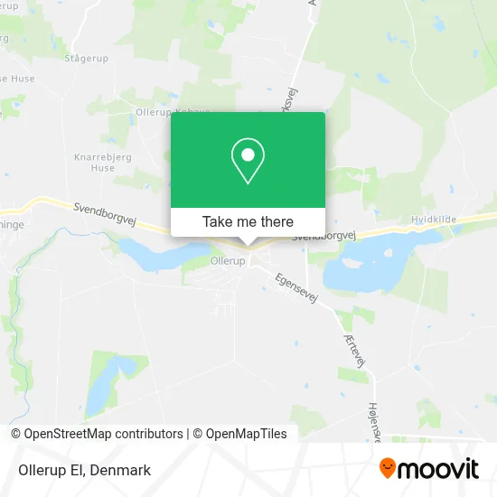 Ollerup El map