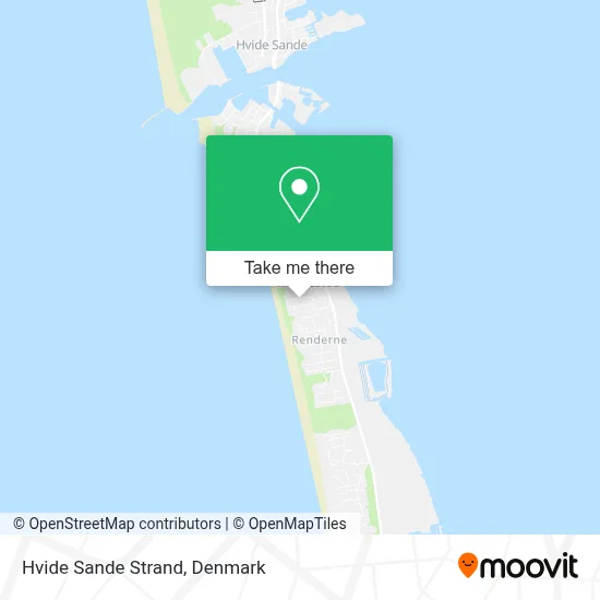 Hvide Sande Strand map