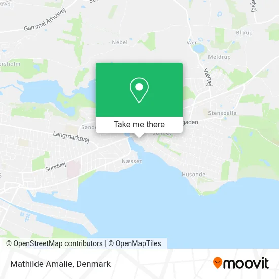 Mathilde Amalie map