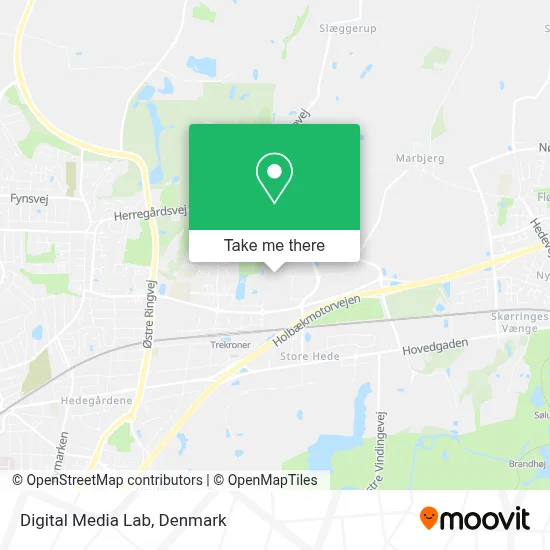 Digital Media Lab map