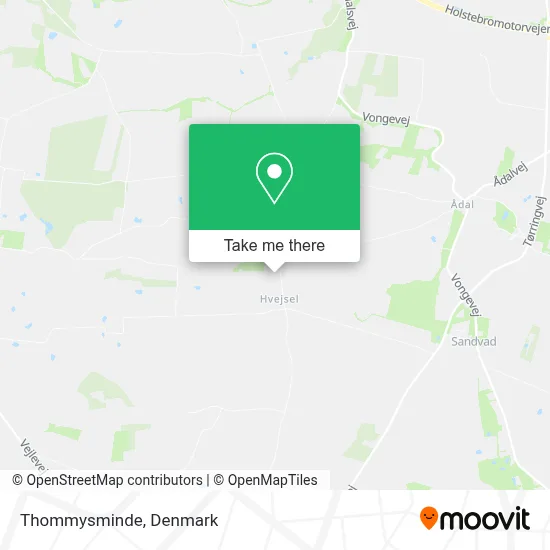 Thommysminde map