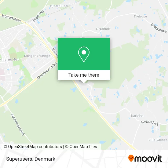 Superusers map