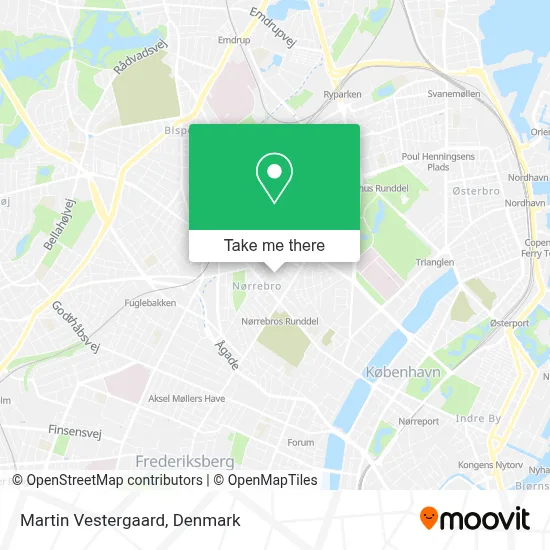 Martin Vestergaard map