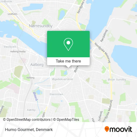 Humo Gourmet map