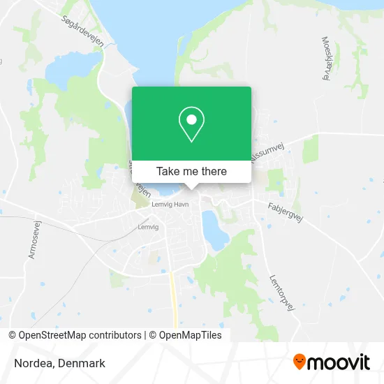 Nordea map