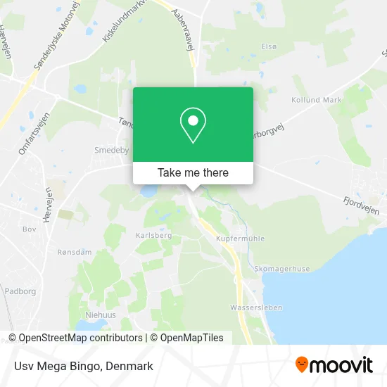 Usv Mega Bingo map
