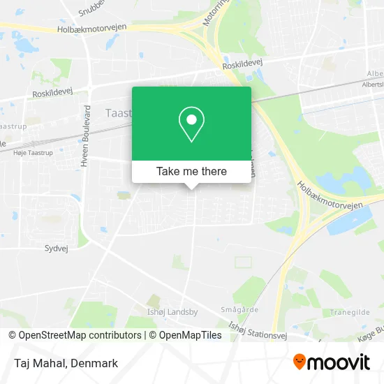 Taj Mahal map