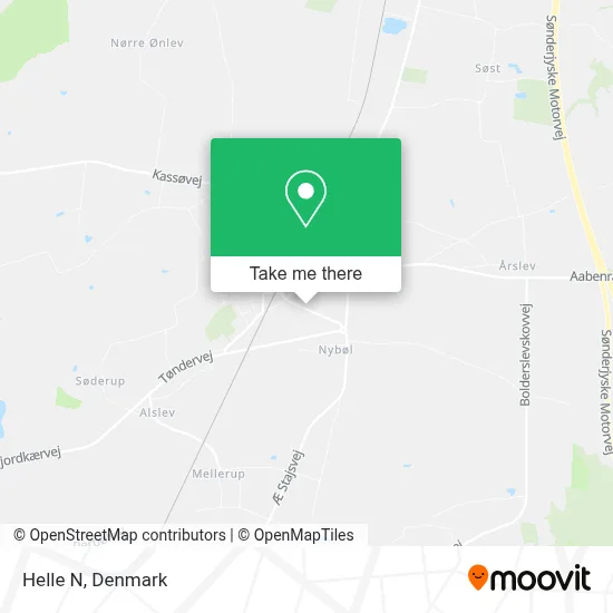 Helle N map